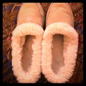 LL Bean Tan Suede Shoe Boots - size 9